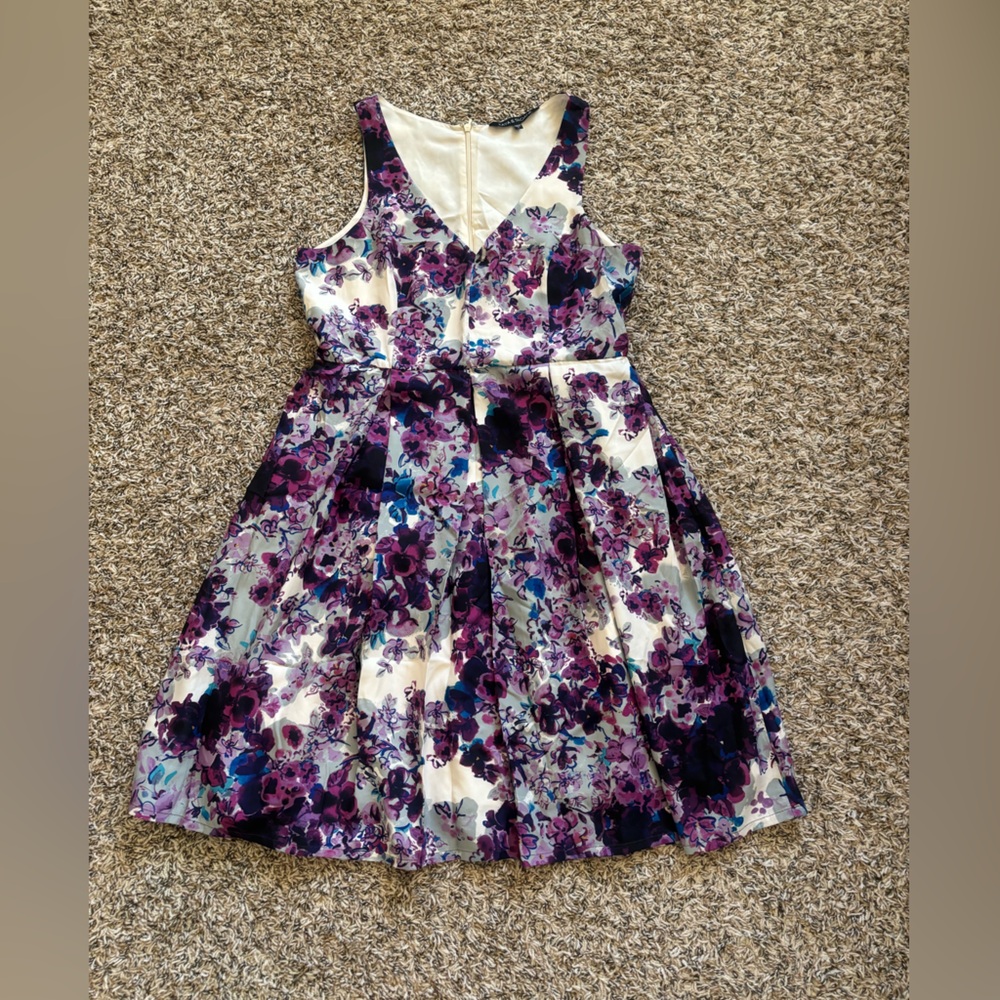 Floral mini dress